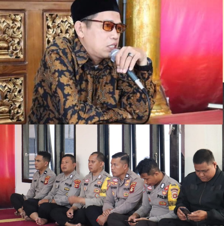 Perkuat Kieimanan dan Ketaqwaan, Personel Polres Pagar Alam Ikuti Binrohtal  PAGARALAMPOS.COM 