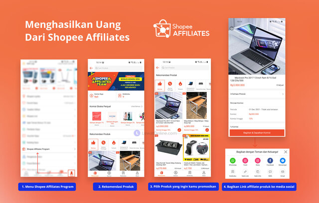 Cara Mendapatkan Komisi Dari Shopee Affiliates, Ikuti Langkah Berikut Ini!