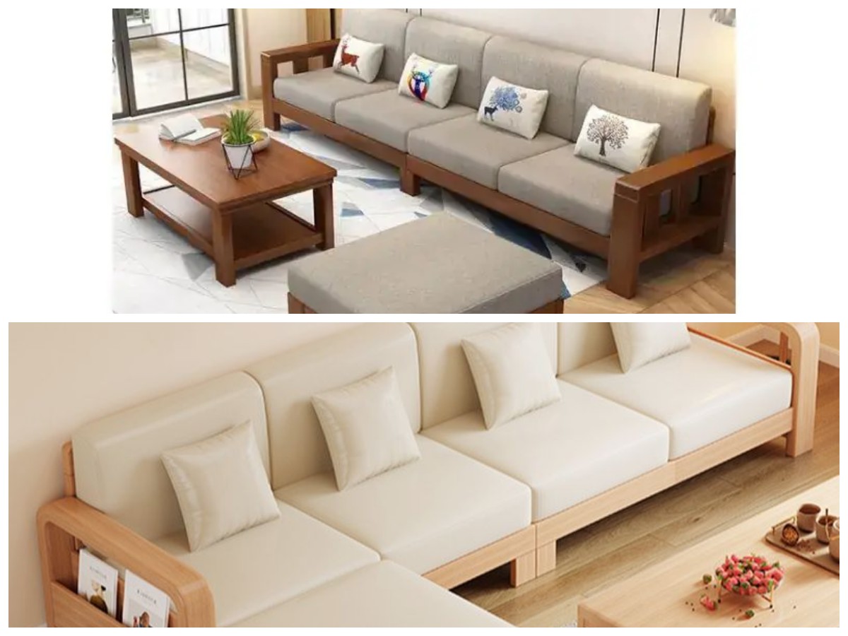 Ruang Tamu Lebih Natural dan Nyaman dengan Sofa Kayu Minimalis Modern