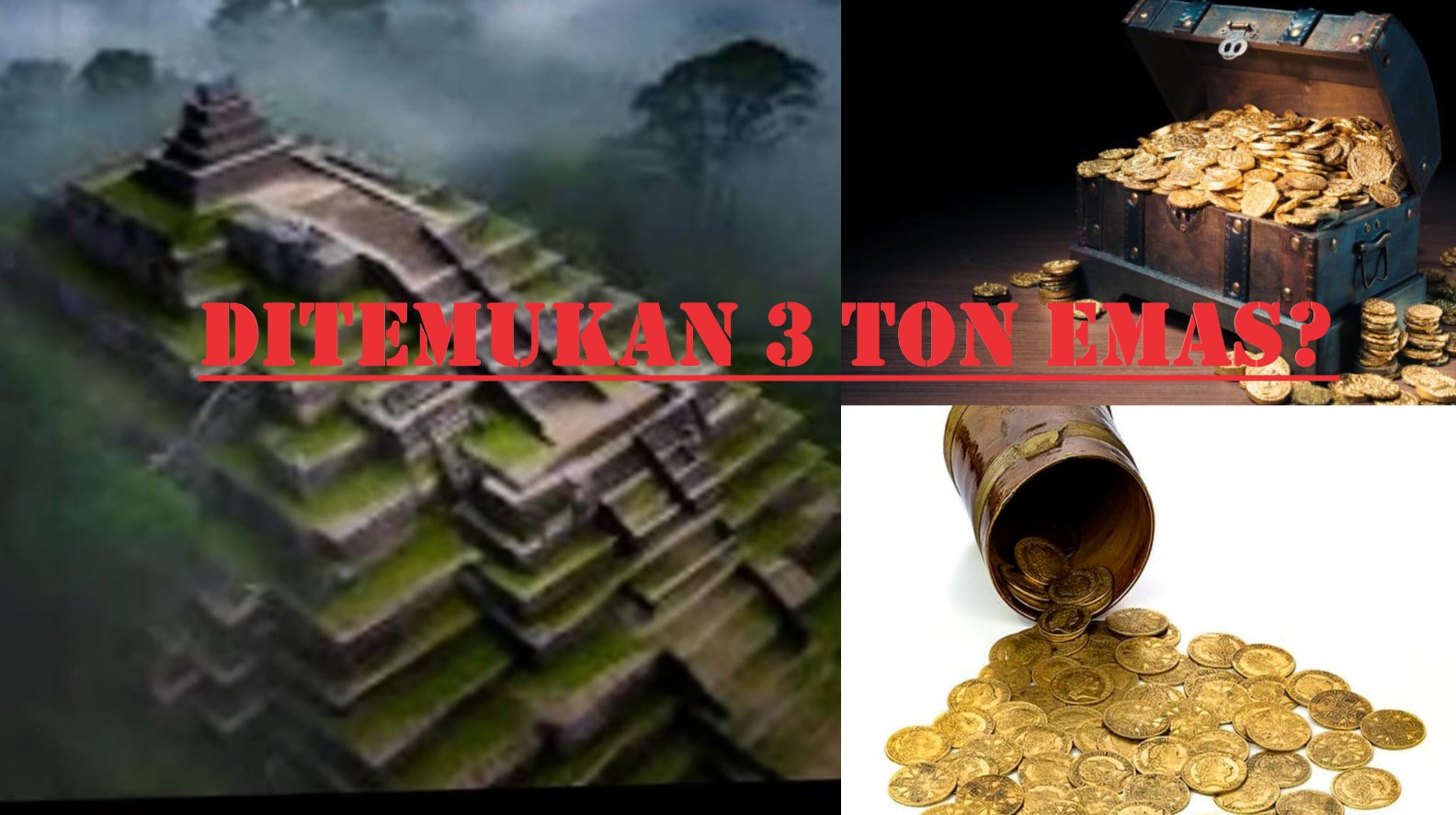 Penemuan Menggemparkan Di Gunung Padang, Benarkah Ada Harta Bersejarah dan 3 Ton Logam Mulia? 