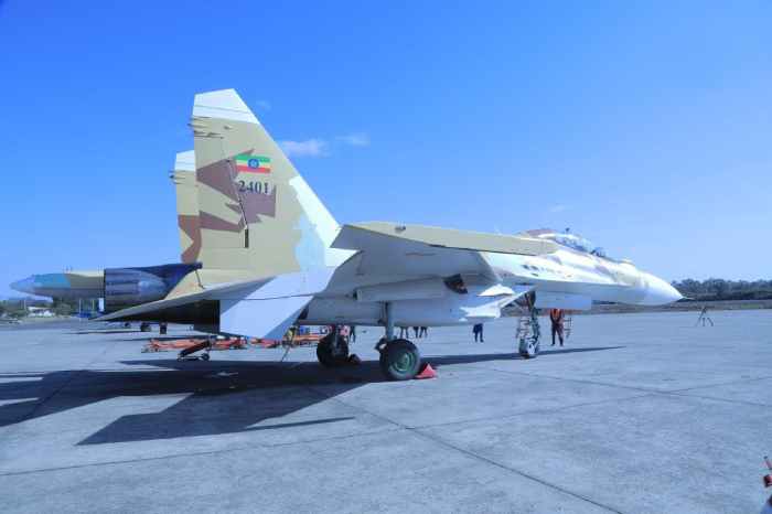 Ethiopia Terima Dua Unit Perdana Jet Tempur Sukhoi Su-30K, Bersamaan Drone Anka Turki