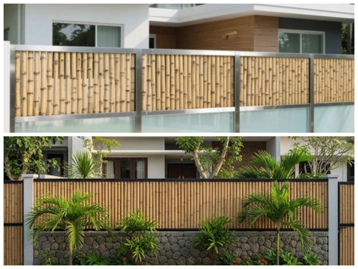 Inspirasi Pagar Bambu untuk Hunian Kekinian: Tampil Natural, Simpel, dan Elegan