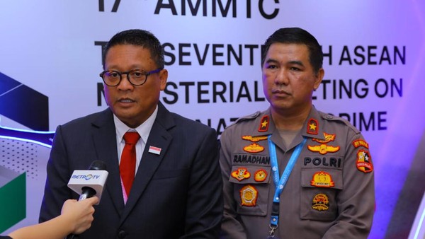 Kadiv Hubinter : Polri Bahas Kejahatan Domestik dan Kerja Sama ASEAN di AMMTC ke-17
