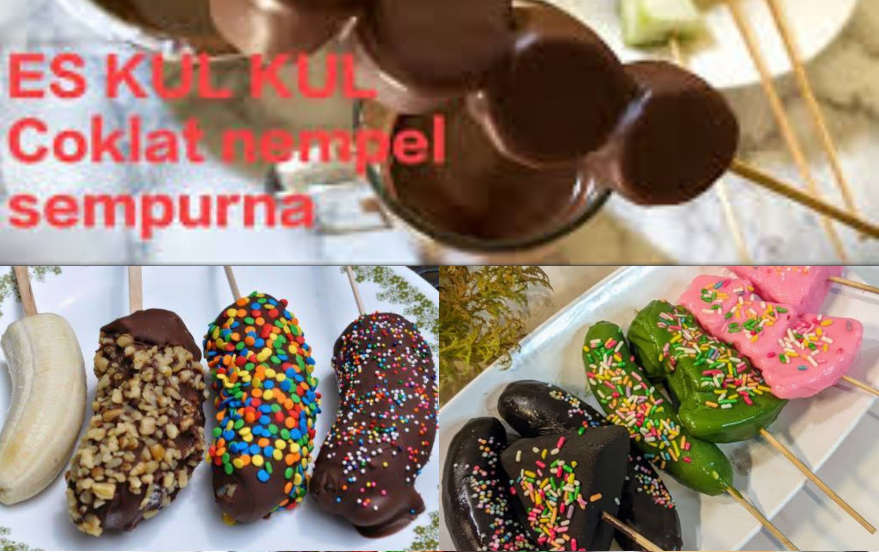 Ternyata Ini Rahasianya! Penyebab Cokelat Es Kul-Kul Buah Tidak Menempel