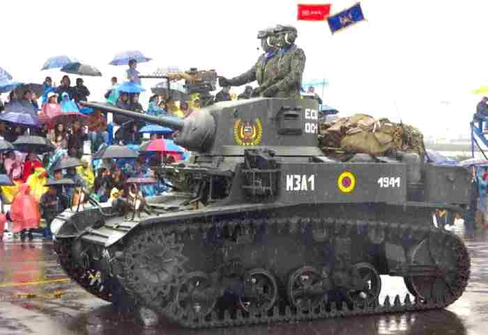 Paraguay Masih Operasikan Tank Zaman Perang Dunia ke II, M3 Stuart dan M4 Sherman