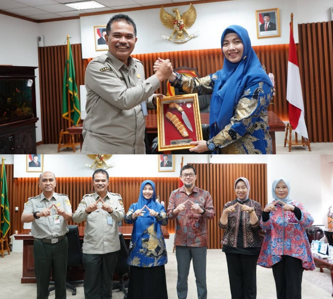 Wawako Audiensi Sekjen Mentan RI, Bahas Penguatan Sapras Pertanain di Pagar Alam