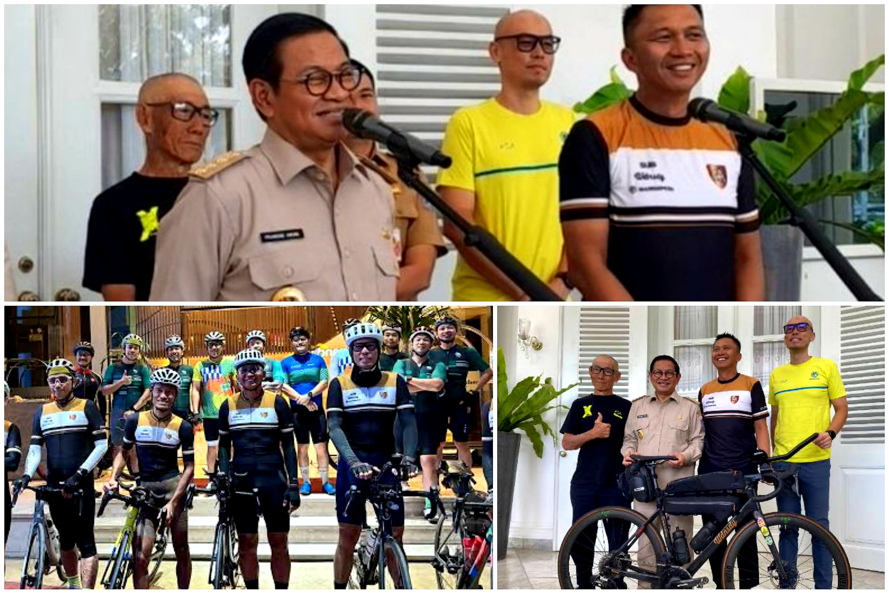 Penuhi Nazar ke Pramono Anung, Azrul Gowes Surabaya - Jakarta