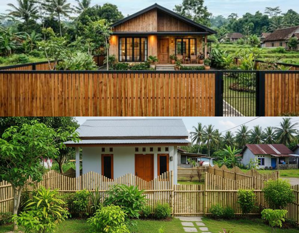 5 Model Pagar Rumah Kampung Terbaru 2026: Perpaduan Unik Gaya Tradisional dan Sentuhan Modern yang Mewah