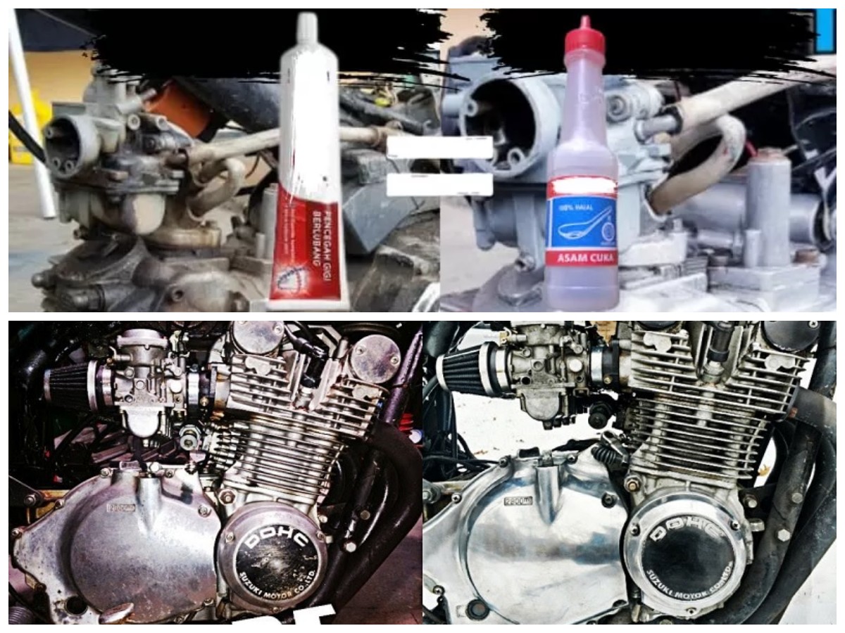 Tips Ampuh Membersihkan Blok Mesin Motor yang Kotor dan Kusam