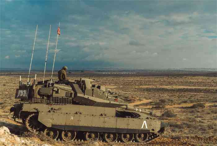 Israel Siap Siagakan Merkava MK5 di Perbatasan Suriah