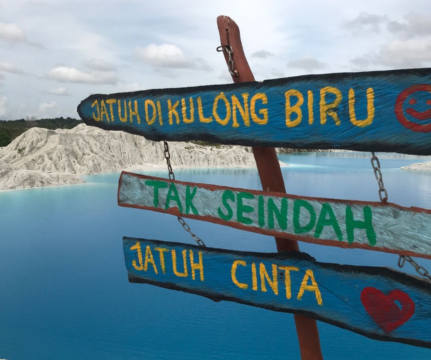 Cerita Danau Kaolin di Bangka, Eks Tambang Kini Jadi Danau Wisata Nan Eksotis