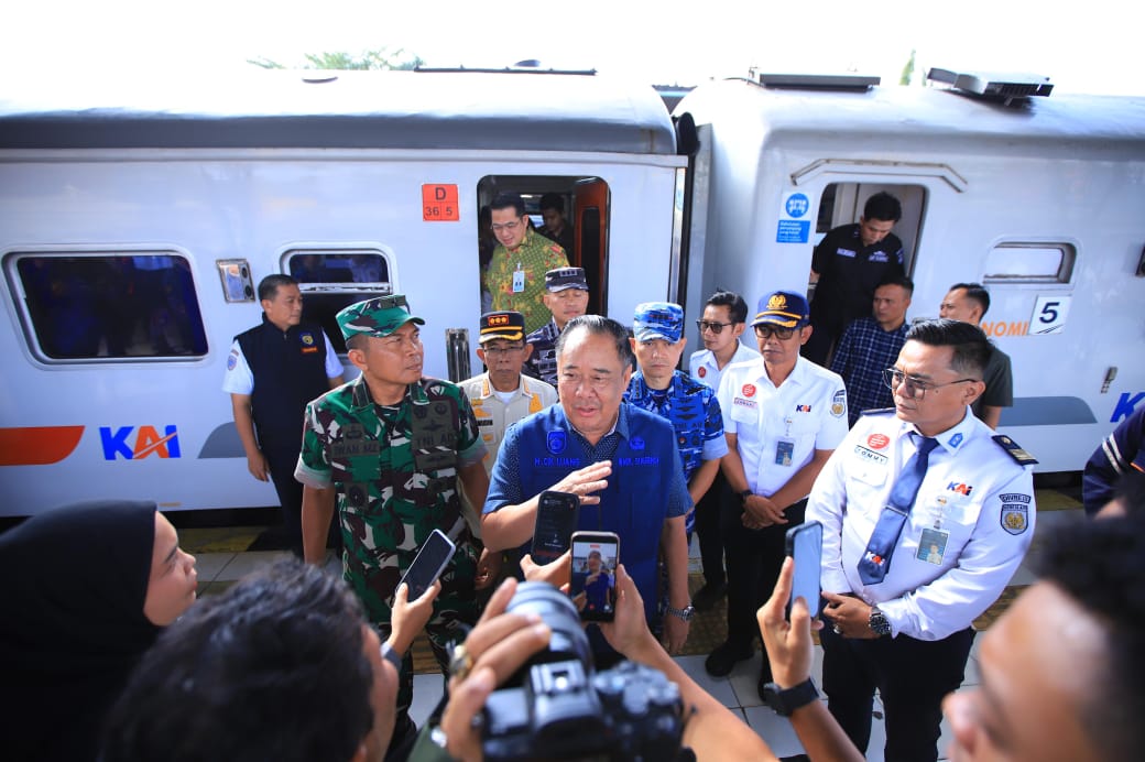 Wagub Sumsel Lepas Mudik Gratis Lebaran 2026