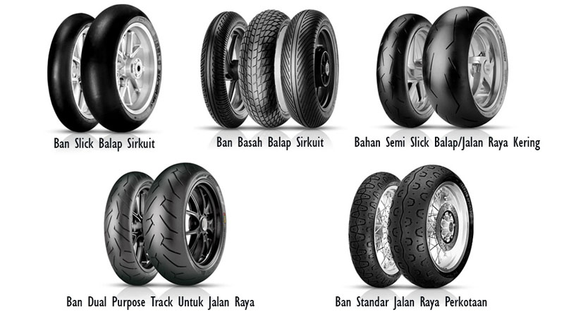 Mengenal Lebih Jauh 5 Jenis Ban Motor dan Kegunaannya