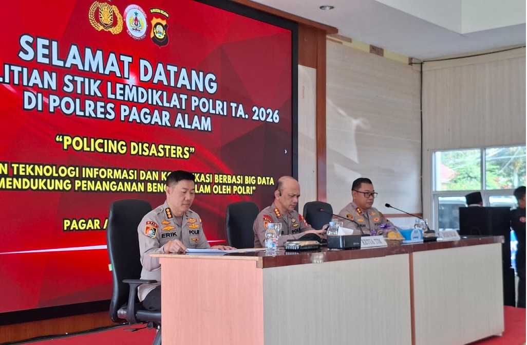 STIK Lemdiklat Polri Riset Policing Disaster, Dorong Pemanfaatan Big Data untuk Penanganan Bencana