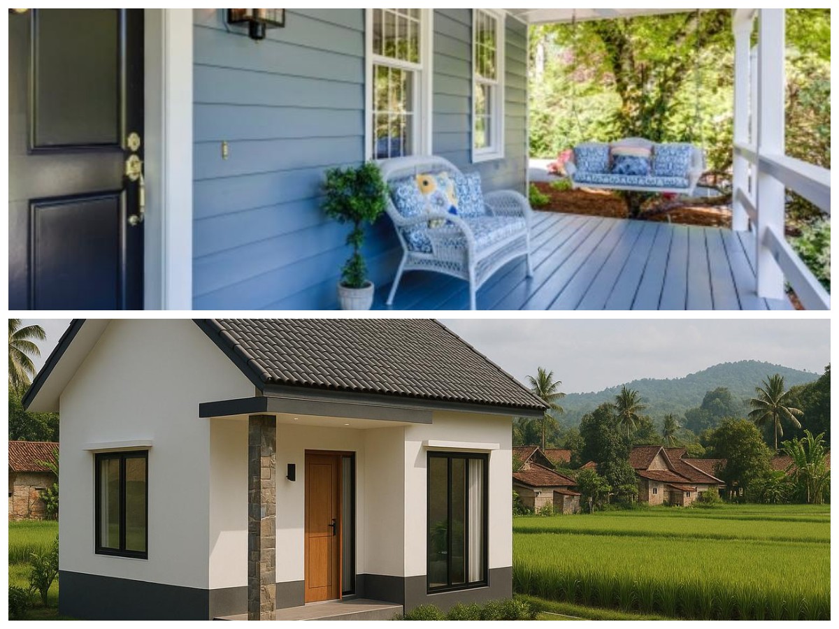 Inspirasi Warna Teras Rumah Kampung: Sederhana namun Mewa