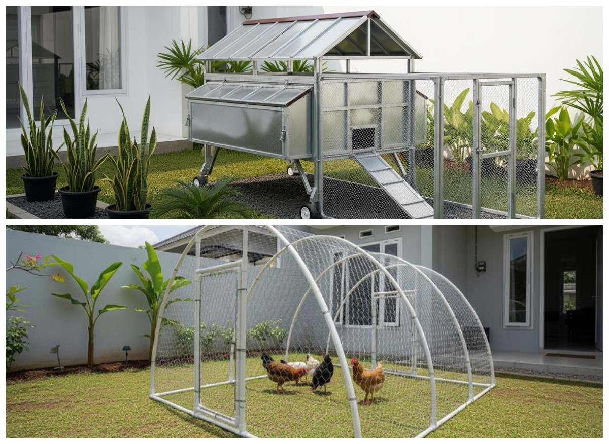 Cara Membuat Kandang Ayam Portable Sendiri: Kuat, Ringan, dan Mudah Dipindahkan