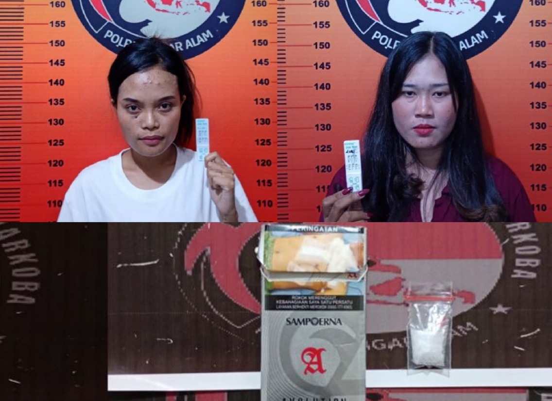 Terlibat Peredaran Sabu, Dua Wanita di Pagar Alam Ini Diringkus di Terminal