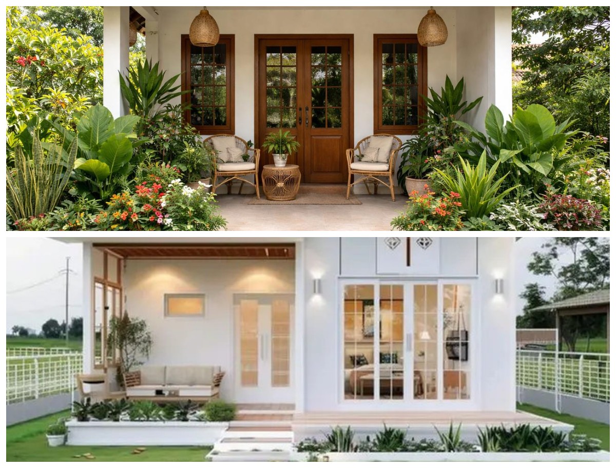 10 Inspirasi Teras Rumah Minimalis di Desa yang Disulap Jadi Spot Estetis, Nyaman, dan Mewah!