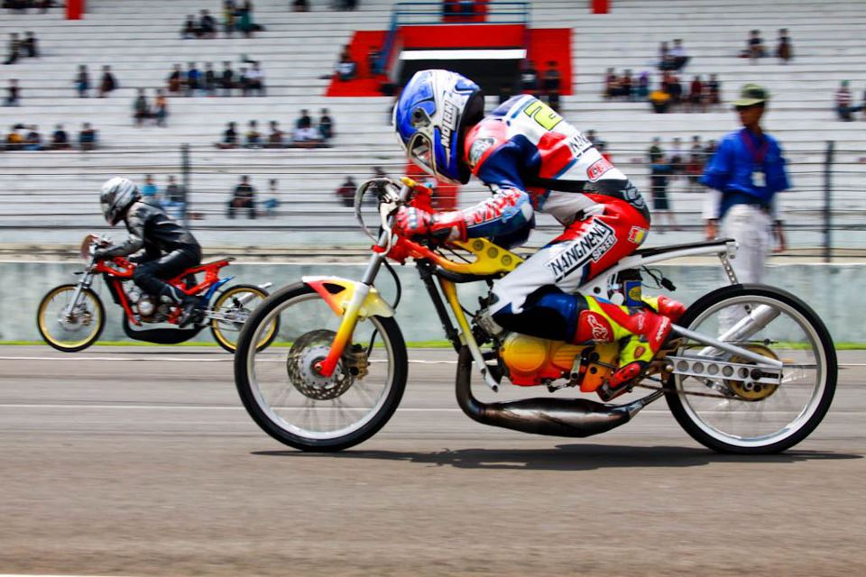 Drag Bike, Tak Hanya Skill Tapi Motor Juga Kudu Mumpuni Lari Kencang, Ini Cara Mudahnya