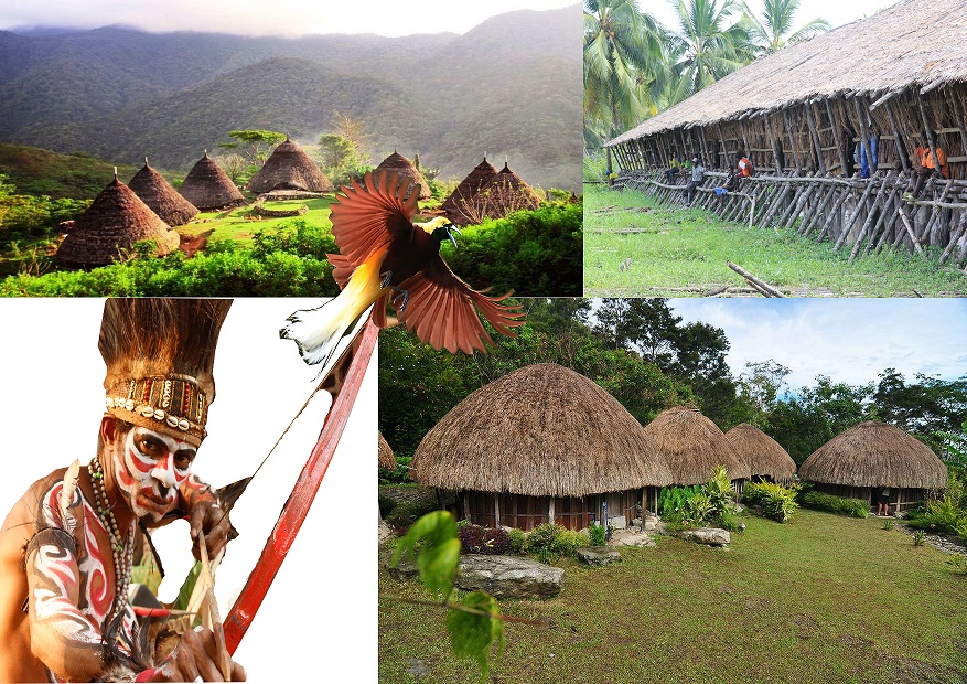 WAH! Ternyata Seperti Ini Bentuk Rumah Adat dari 5 Suku Yang Ada di Papua, Udah Kesini Belum?