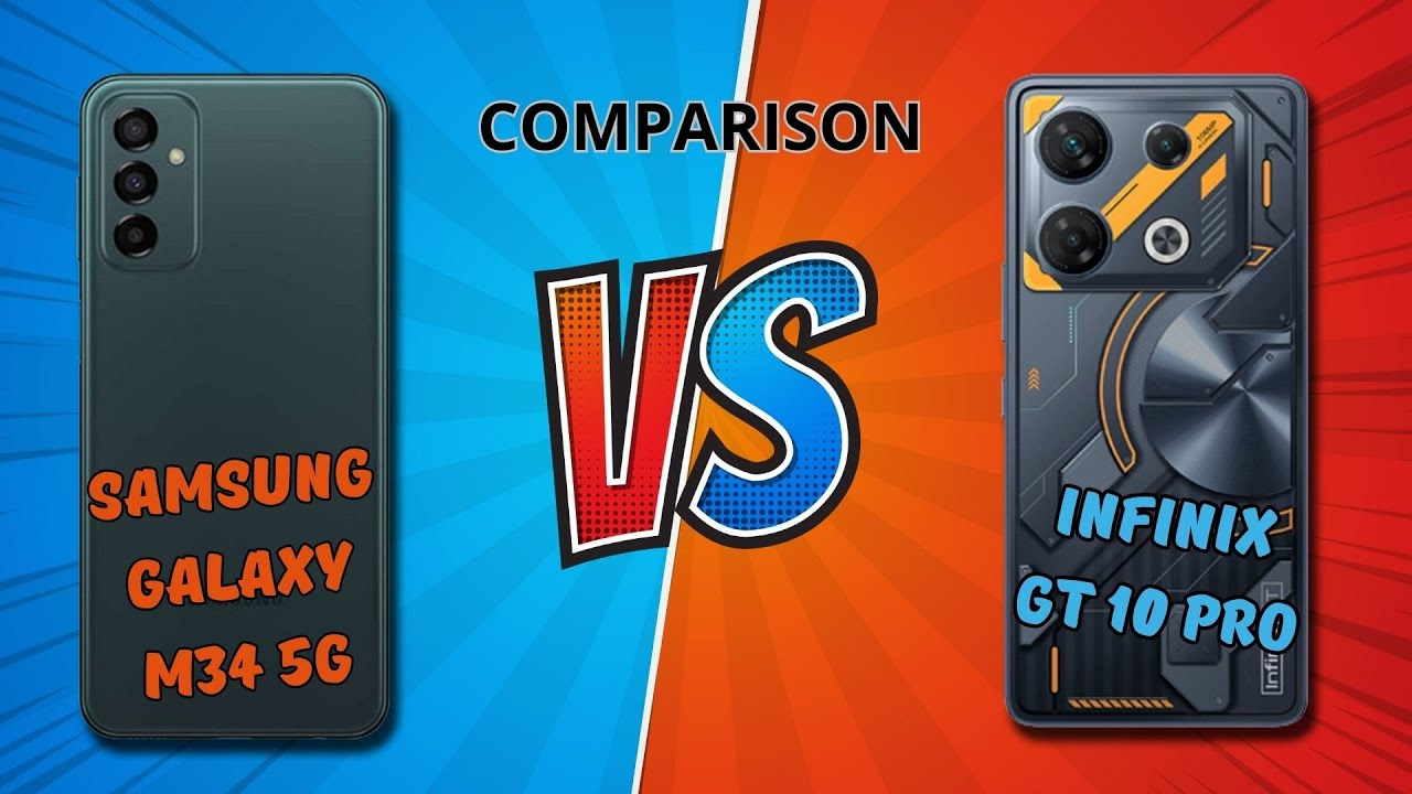 Memilih Antara Infinix GT 10 Pro dan Samsung Galaxy M34 5G, Mana yang Lebih Baik?