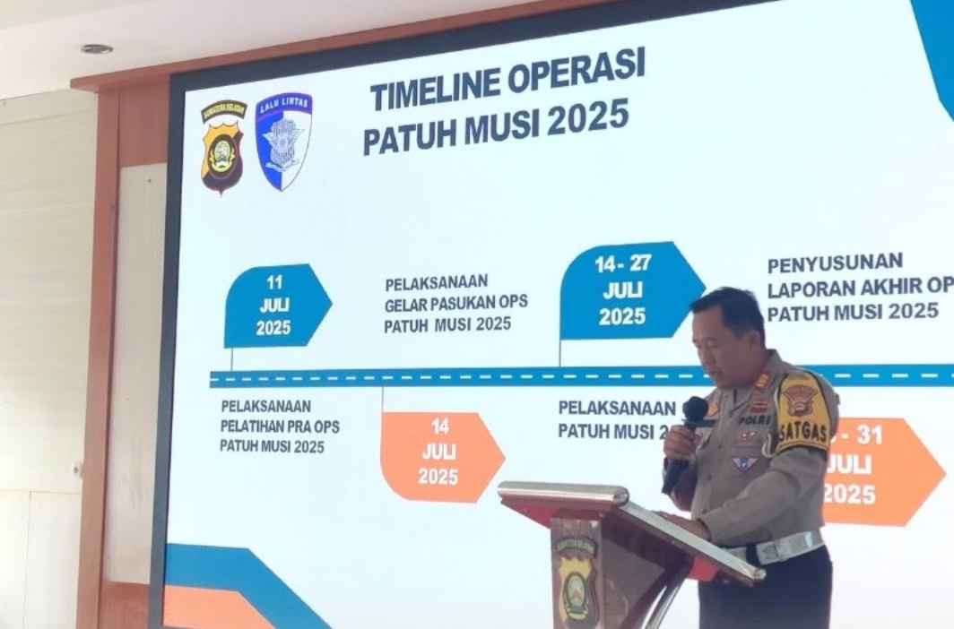 Satlantas Gelar Ops Patuh Musi 2025, 7 Pelanggaran Ini Target Razia
