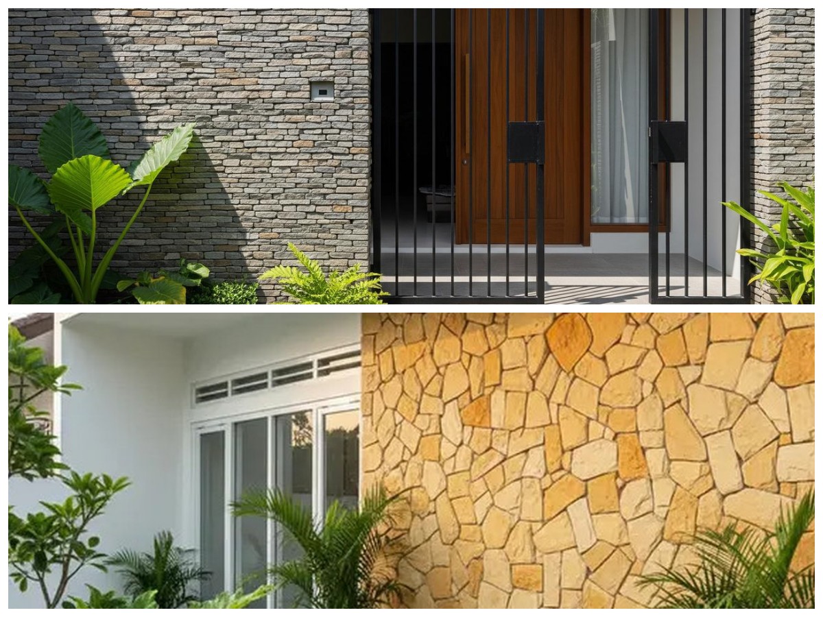Pilihan Batu Alam Terbaru 2026 untuk Dinding Teras, Estetika Natural dan Elegan
