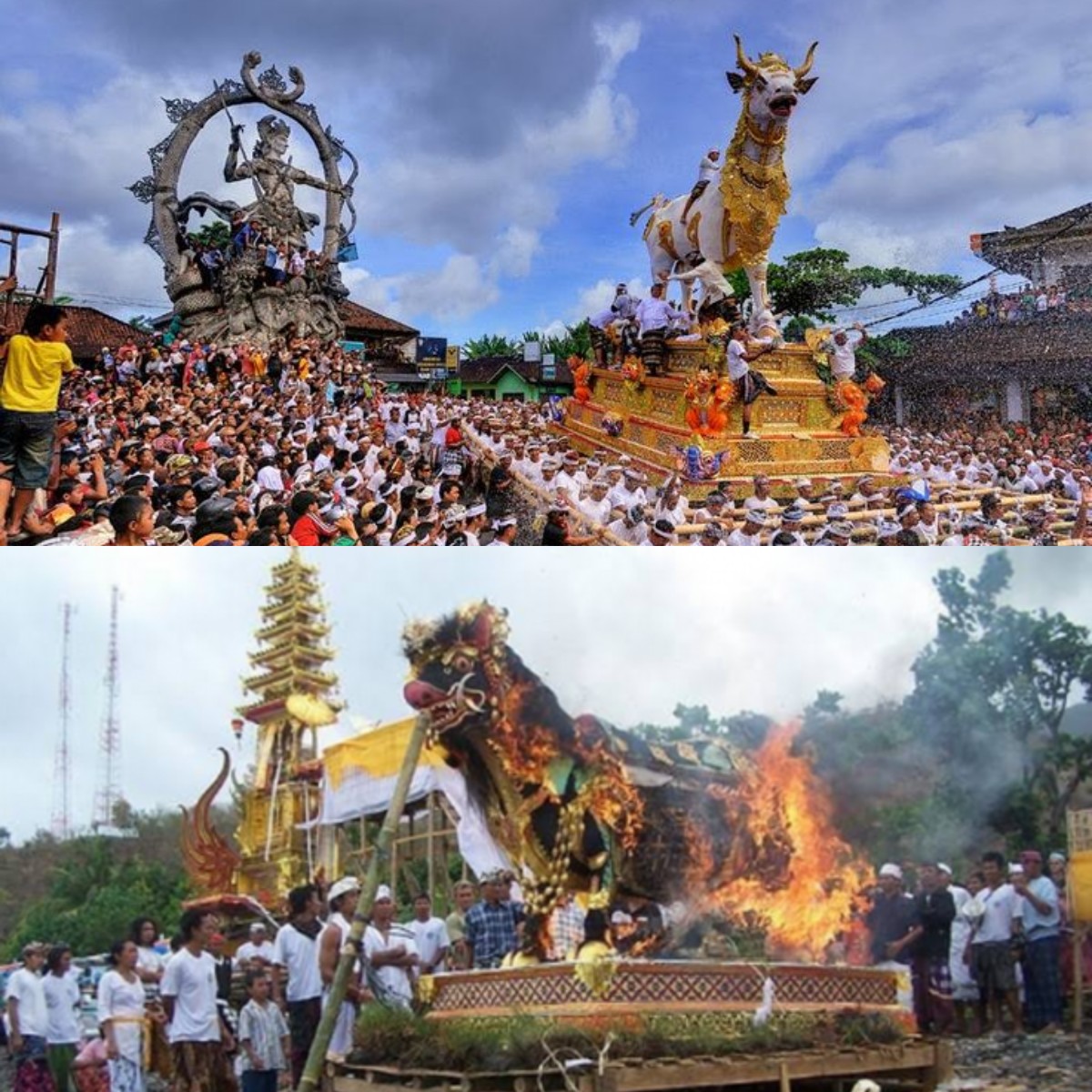 Ngaben: Upacara Kremasi yang Menghubungkan Kehidupan dan Kematian di Bali