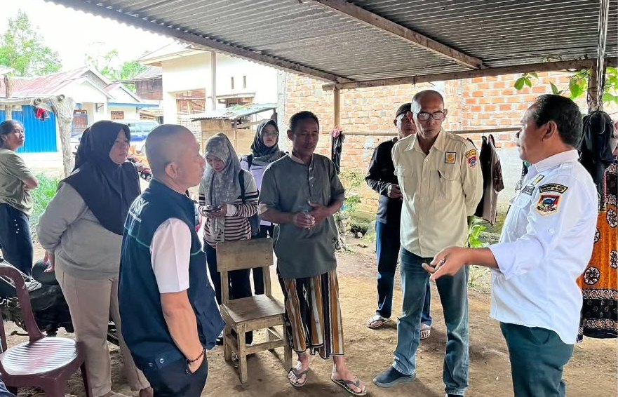 Dinsos Pagar Alam Home Visit ke Kediaman ODGJ