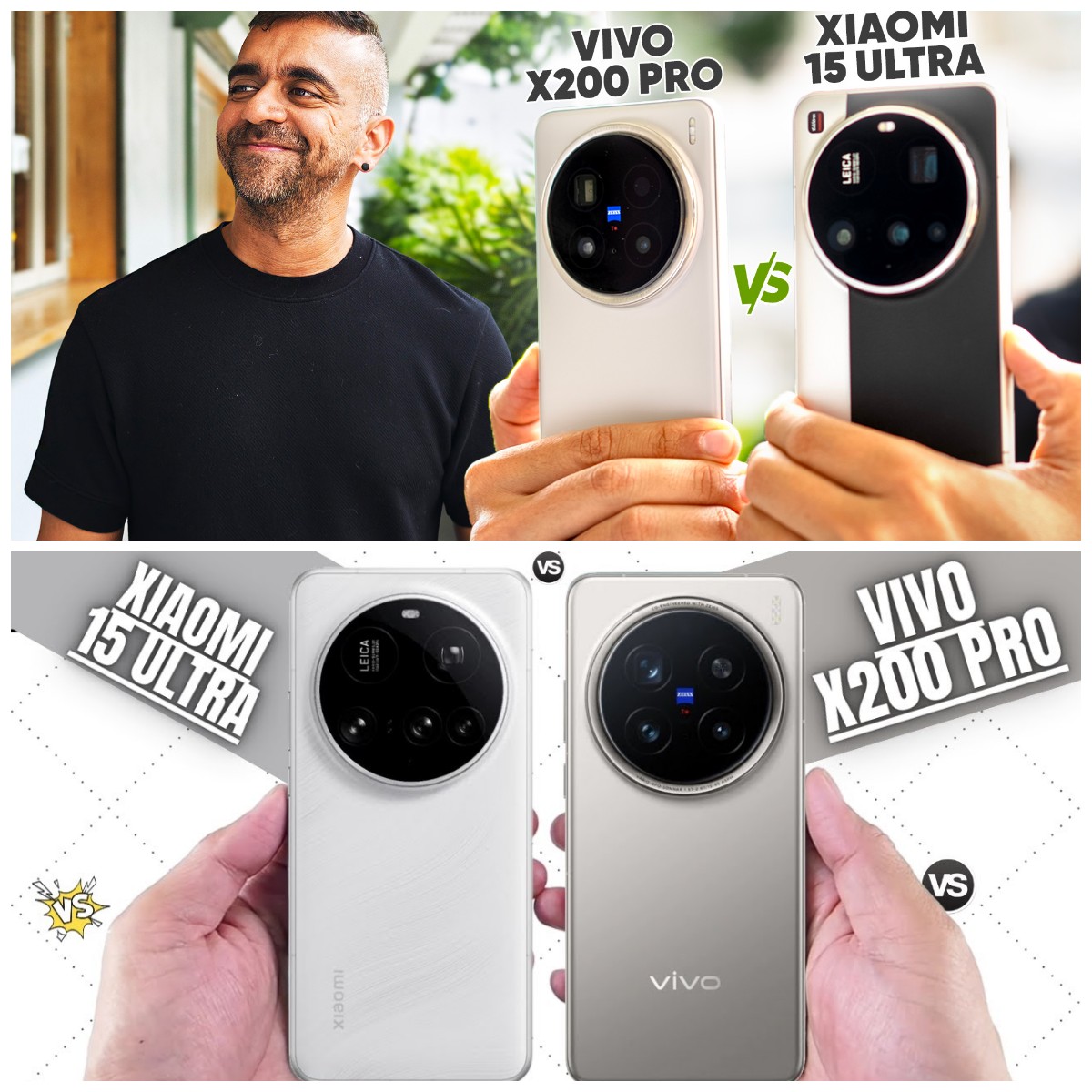 Beda Jawara Siang dan Malam! Duel Sengit Kamera Vivo X200 Pro vs Xiaomi 15 Ultra