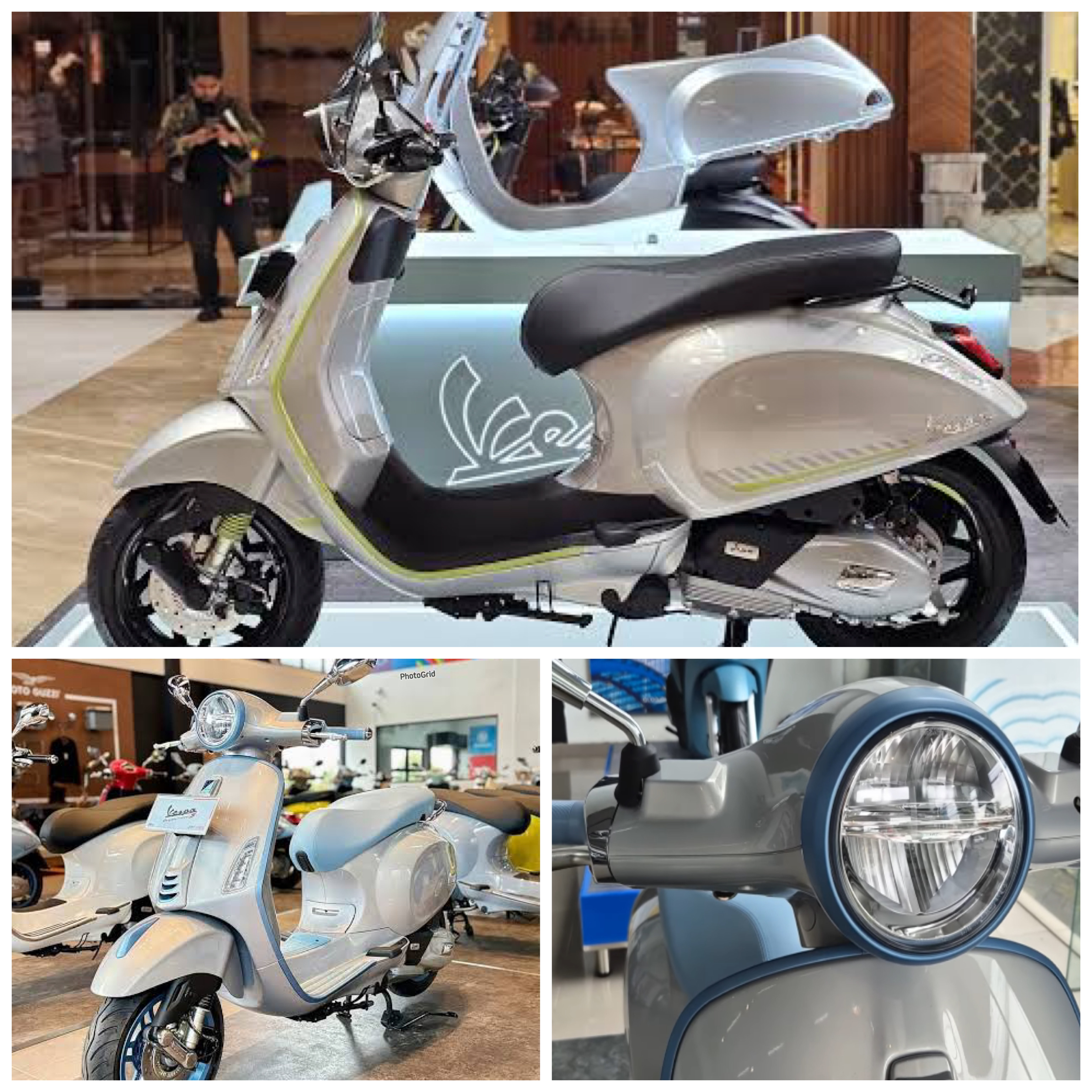 Elegan di Setiap Tikungan: Vespa Primavera Grey 2026 Tampil Makin Berkelas!