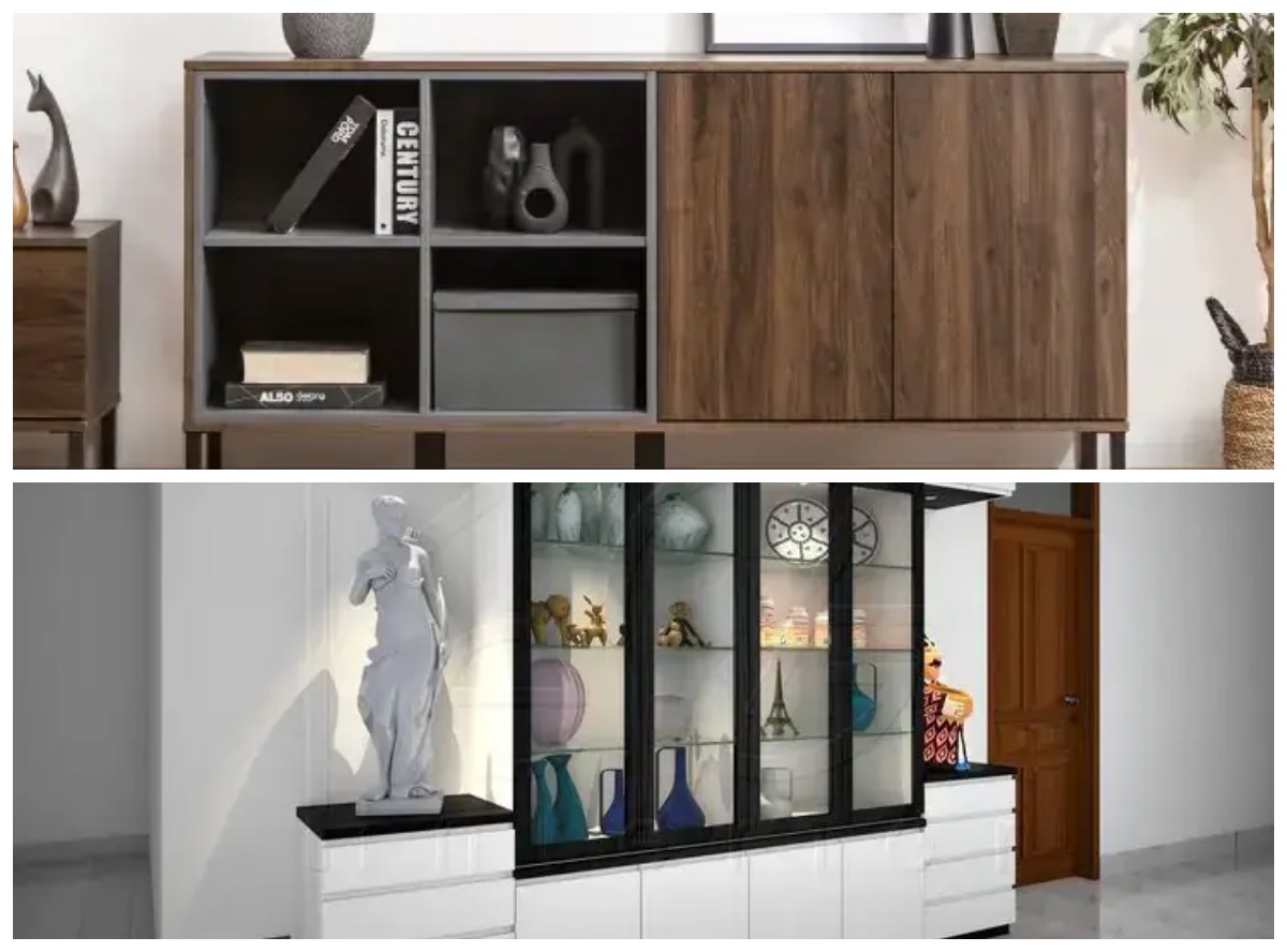 13 Model Lemari Hias Ini Sukses Ubah Ruang Tamu Sempit Jadi Galeri Mewah yang Estetik