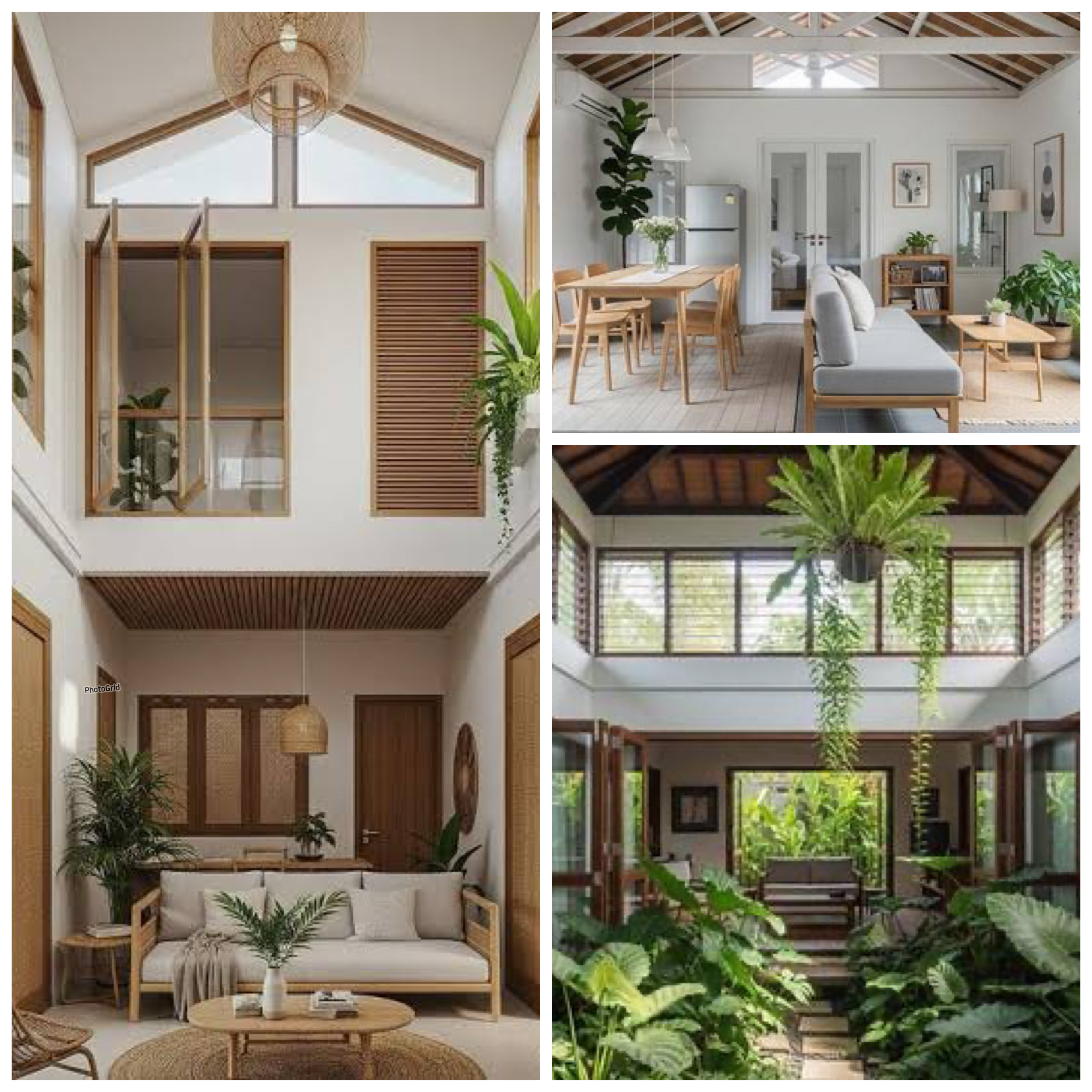 Rumah Kecil Terasa Luas! 7 Desain Plafon Tinggi Paling Cocok untuk Iklim Tropis!