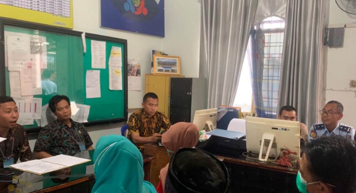 Lapas Terima Kunjungan Wasmat dari PN Pagaralam 