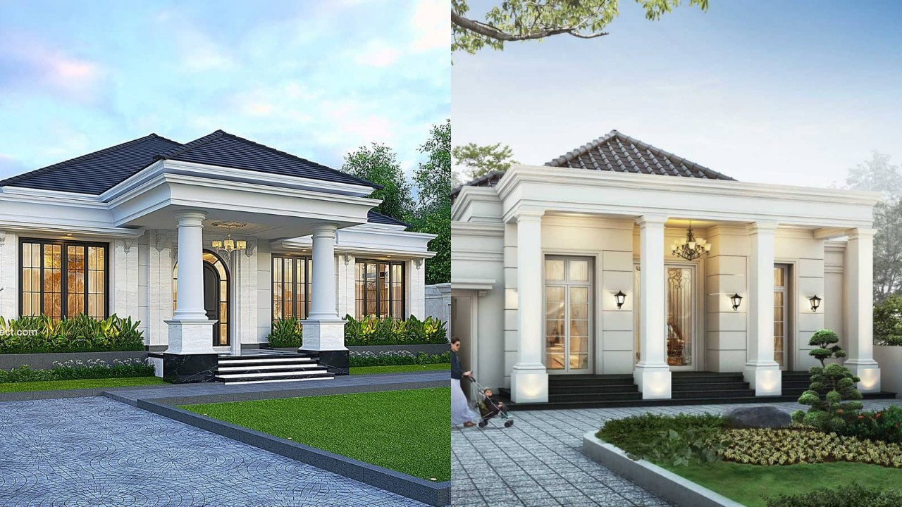 Desain Rumah 1 Lantai Ternyaman untuk Keluarga Kecil maupun Besar!