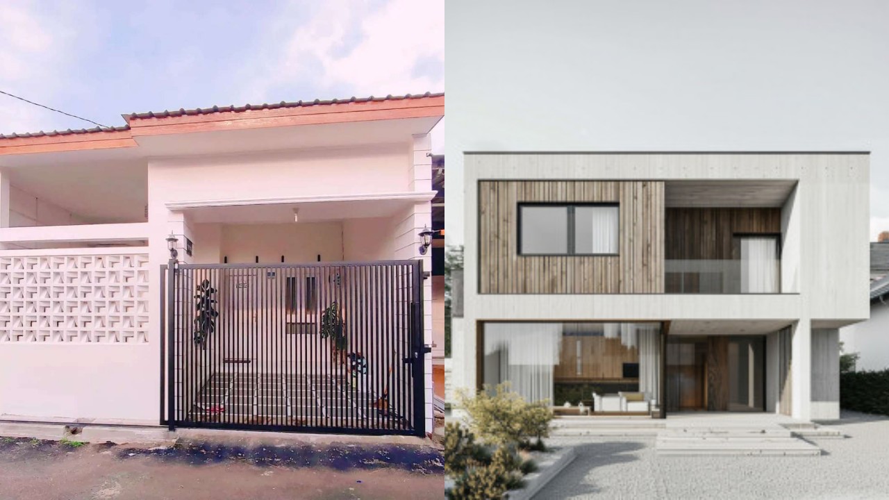 10 Ide Fasad Rumah Minimalis Modern yang Hemat Biaya tapi Tetap Elegan!