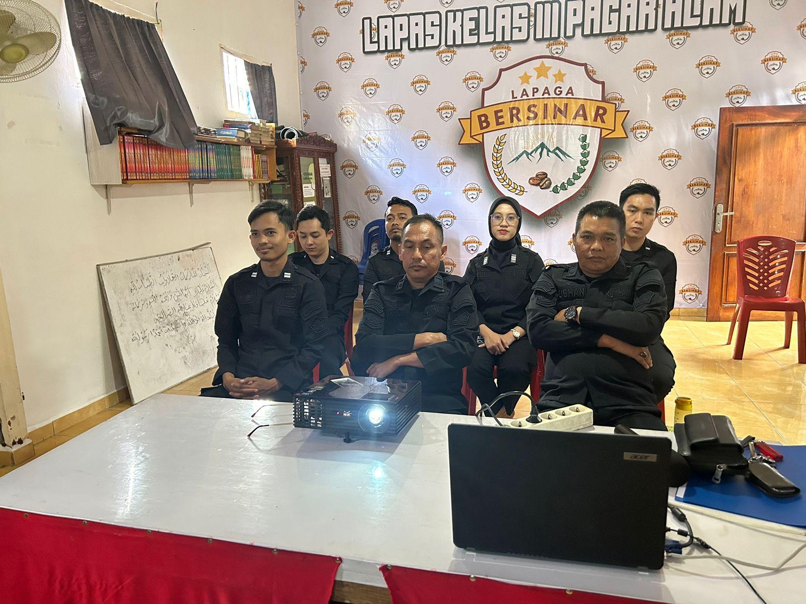 Lapas Pagar Alam Ikuti Penguatan Kehumasan, Tujuannya Seperti Ini