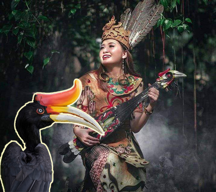 Simbol Kebesaran Alam, Burung Enggang dalam Budaya Suku Dayak di Kalimantan