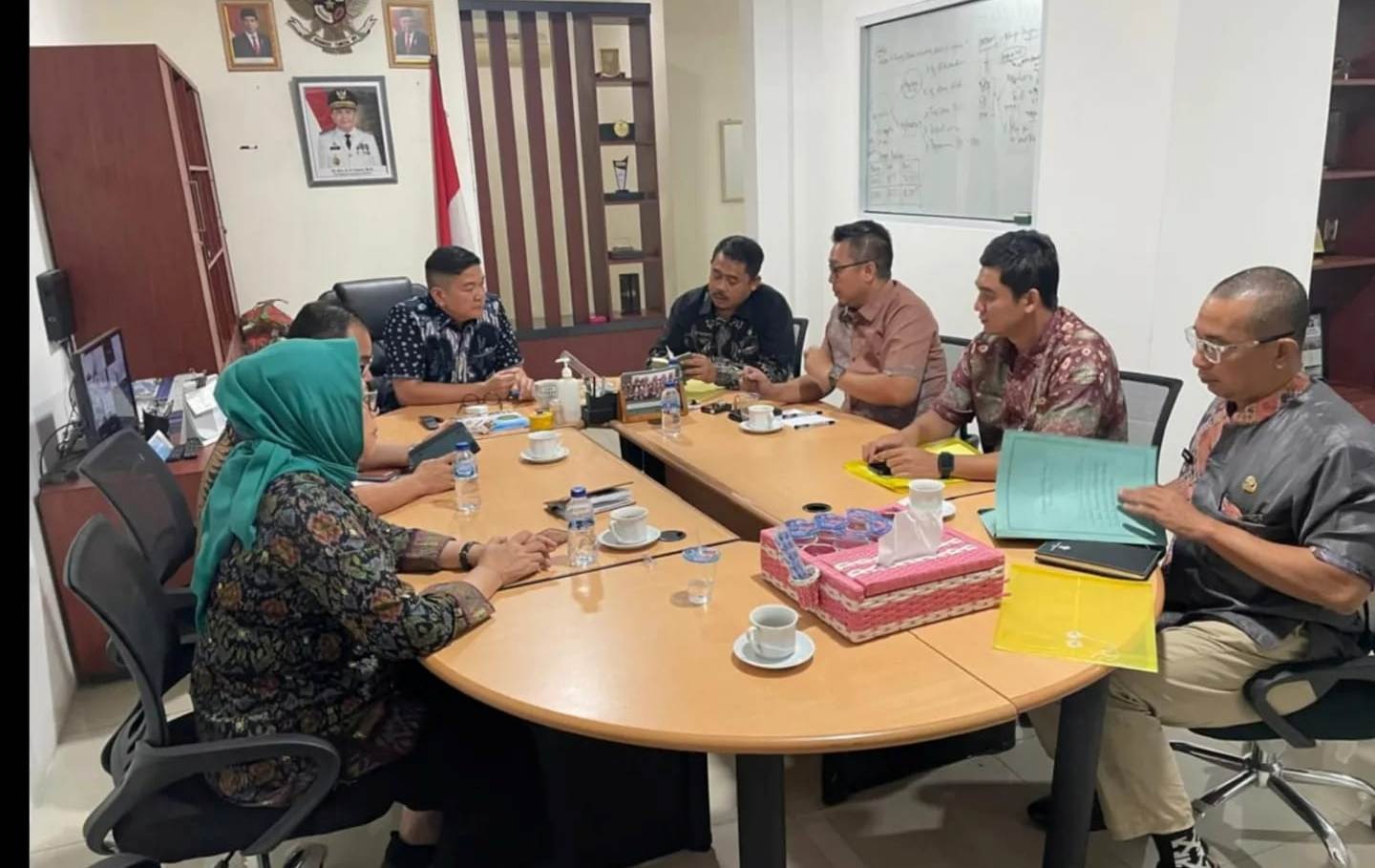 Pj Wako Gelar Rapat Evaluasi Perizinan, Dorong Pencapaian Target Renstra Sumsel hingga Nasional