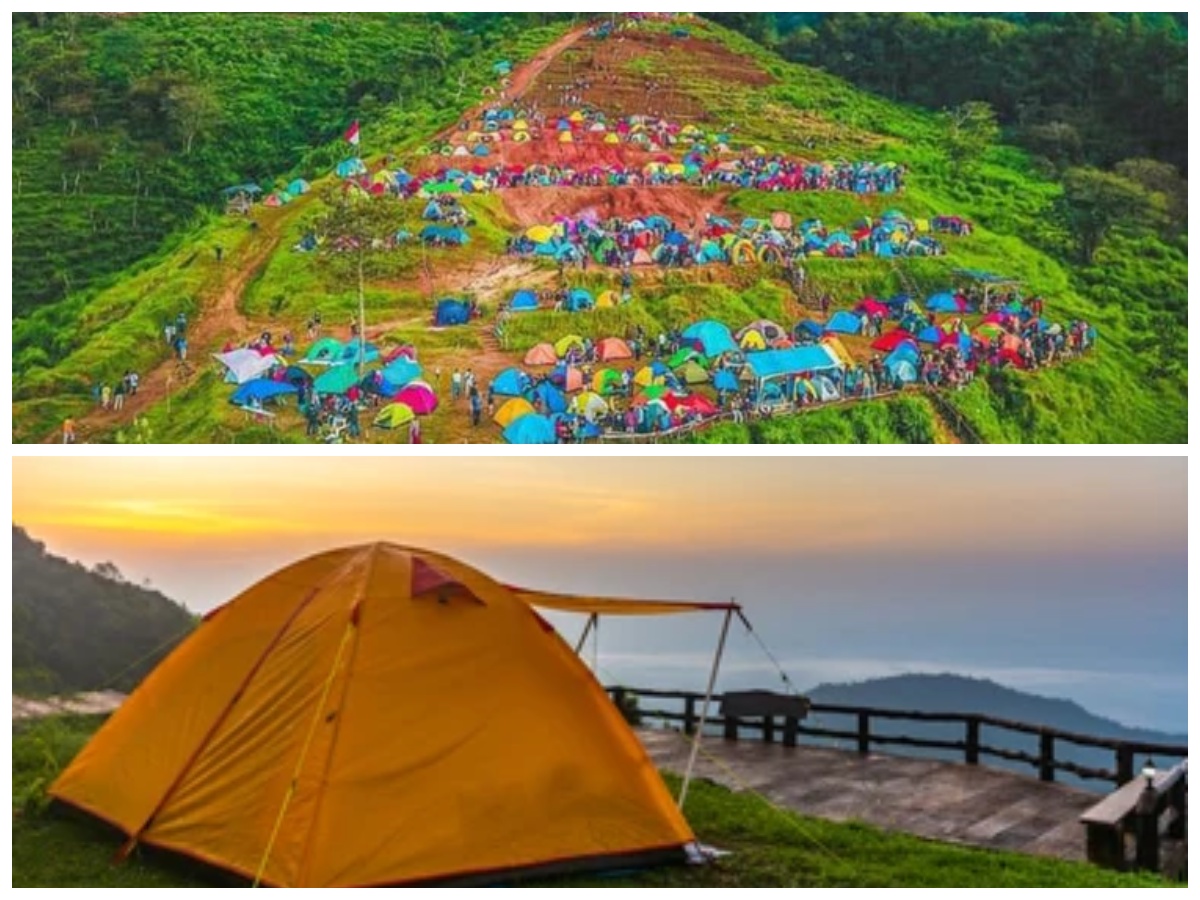 Camping di Bukit Alas Bandawasa Cigombong, Tempat yang Cocok untuk Lihat Negeri Awan dan Golden Sunrise 
