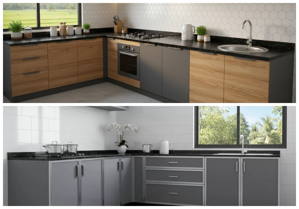 Dapur Rapi Tanpa Rayap! 6 Model Lemari Aluminium Modern 2026 yang Bikin Aktivitas Masak Lebih Estetik