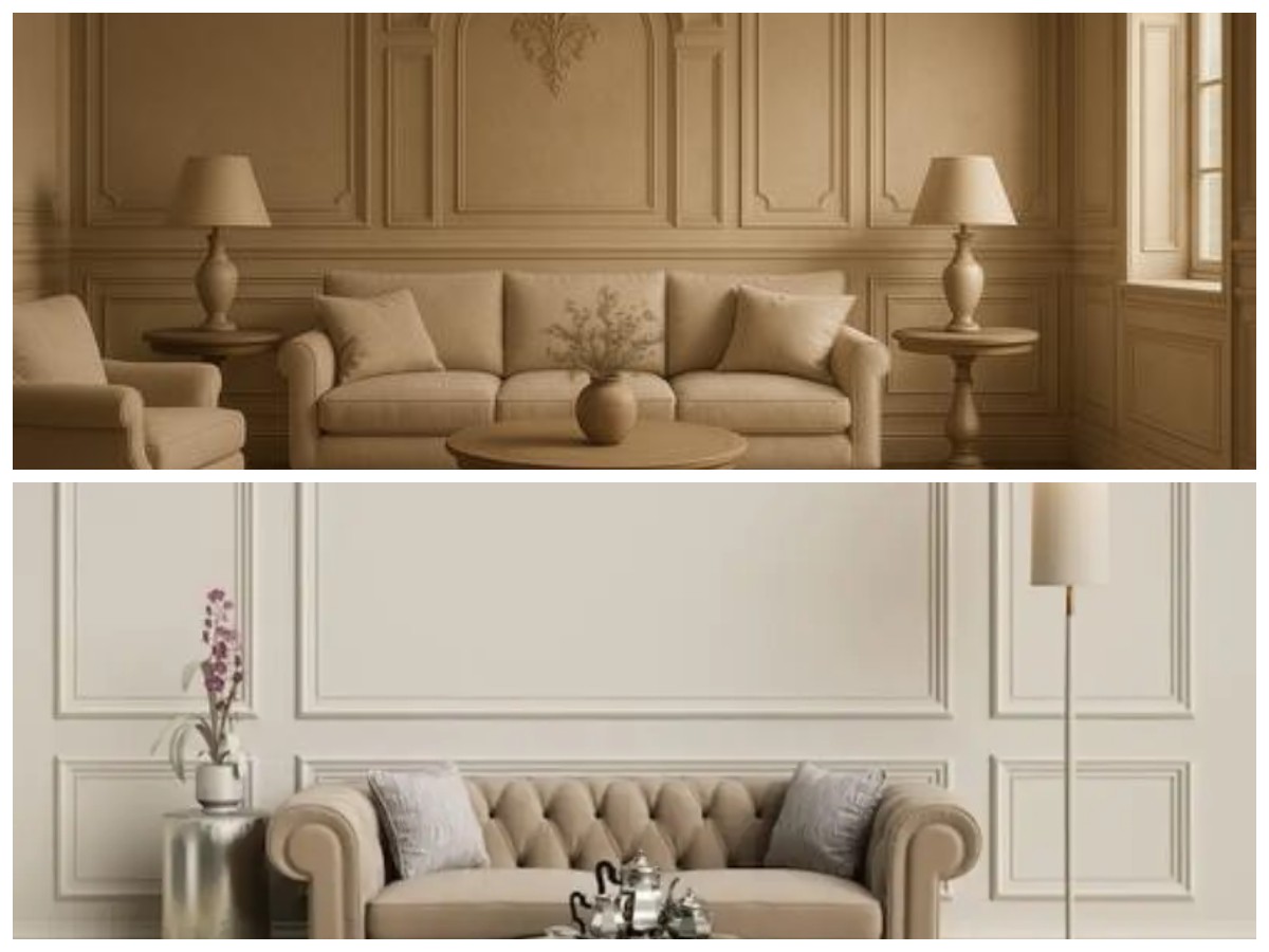 Maksimalkan Gaya Ruang Tamu Minimalis dengan 10 Pilihan Desain Wall Moulding Elegan