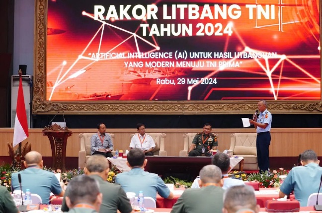 Pimpin Rakor Litbang TNI, Waasrenum Panglima : Litbanghan Mendukung Kemandirian Alpahankam