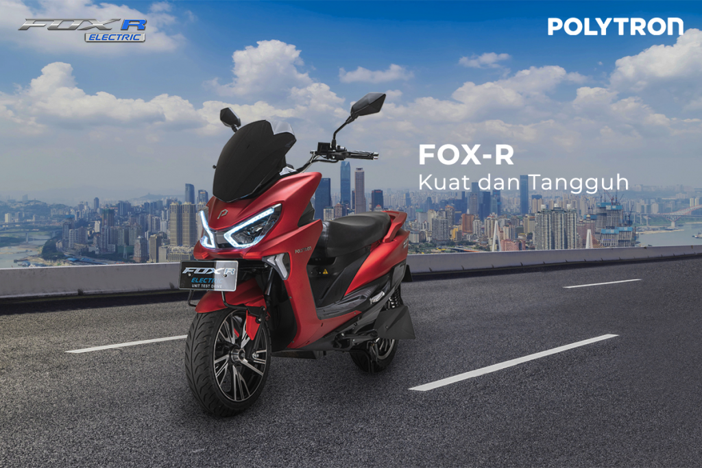 Tingkatkan Inovasi Terbaru, Kini Polytron  Fox-R Motor Listrik Hadir dengan Spesifikasi makin Canggih 