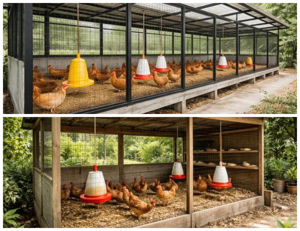 5 Desain Kandang Ayam Dry-Litter Terbaru 2026: Ternak Lebih Sehat, Lingkungan Tetap Nyaman