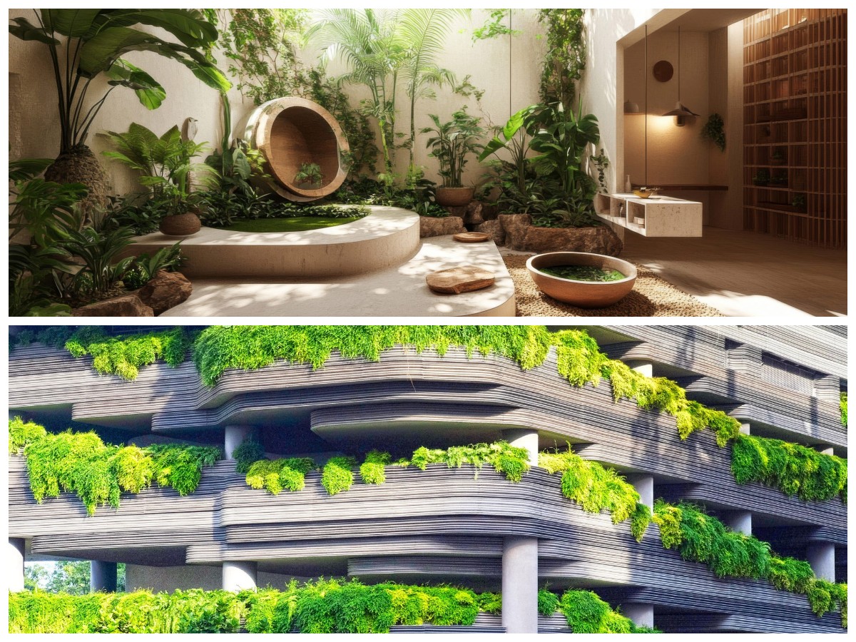 Desain Biofilik Jadi Tren Hunian Modern, Rumah Hijau dengan Tanaman ...