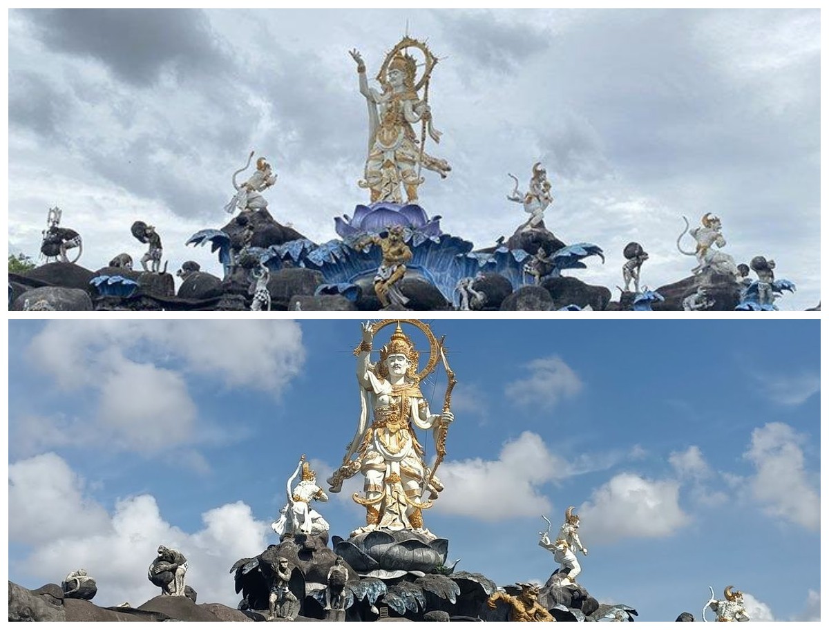 Sejarah Patung Titi Banda: Legenda Ramayana yang Menjadi Ikon Budaya di Gerbang Kota Denpasar!