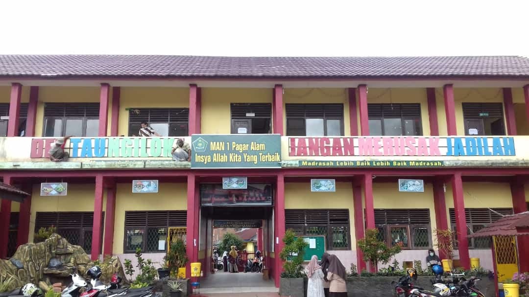 MAN 1 Pagar Alam Siap Hadapi Penilaian Adiwiata Sekolah