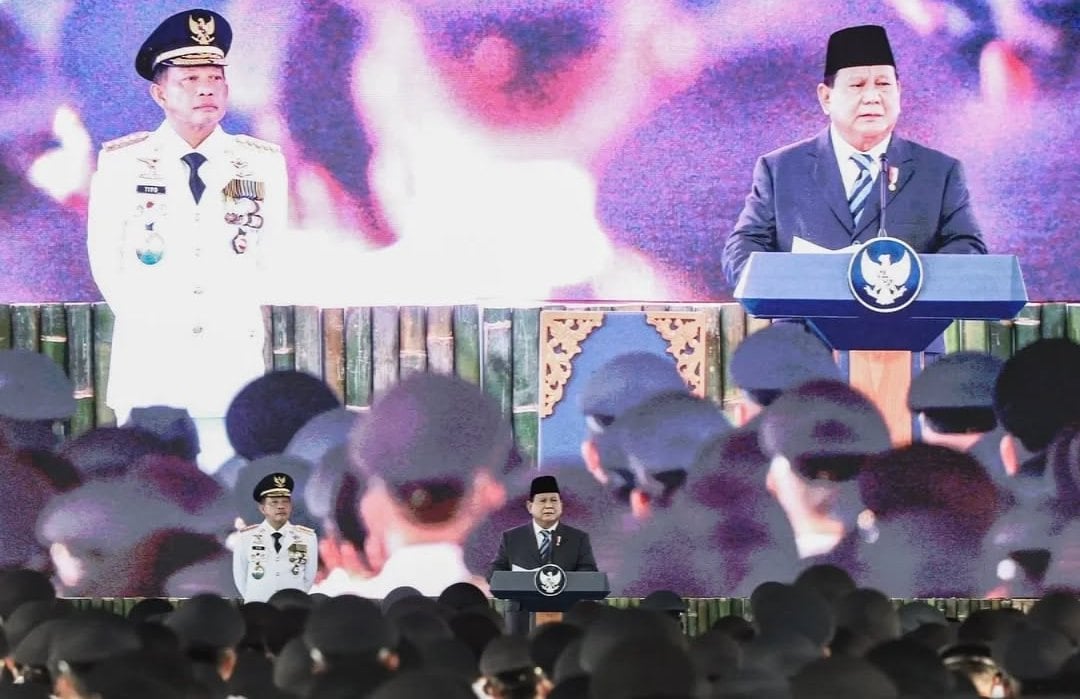 Dilantik Presiden RI Prabowo Subianto, Ludi - Hj Bertha Resmi Wako dan Wawako Pagar Alam