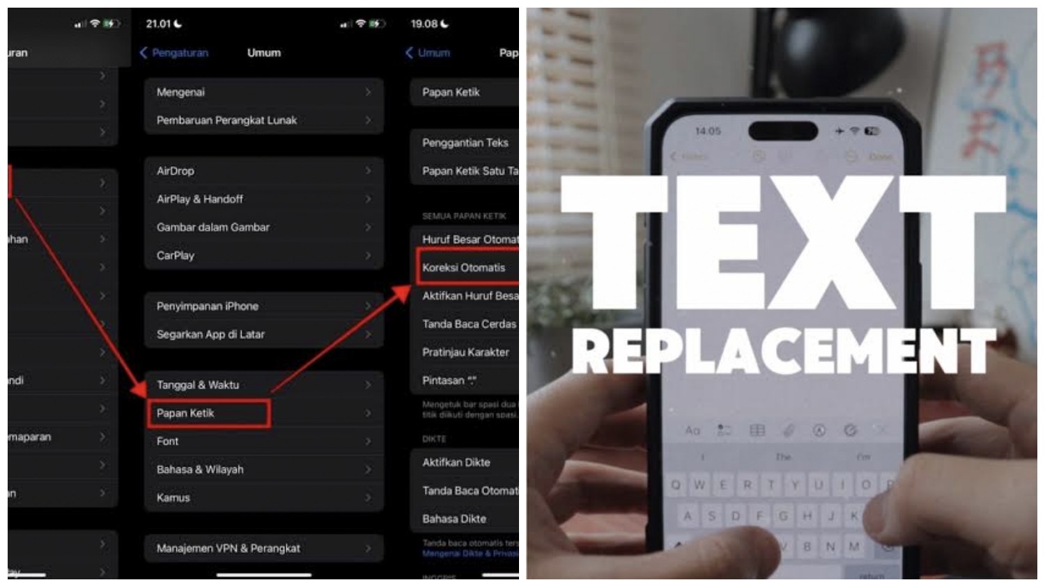 Fitur Text Replacement di iPhone, Solusi Cepat untuk Mengetik Lebih Efisien